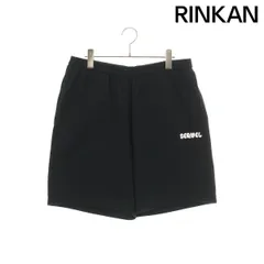 シークエル  25SS  SQ-25SS-SP-01 ロゴプリントスウェットハーフパンツ メンズ L