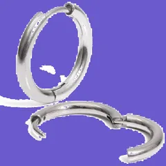 ピアス メンズ リングピアス レディース フープピアス ステンレス 18G INTERNATIONAL] 両耳 [SEIYA 2個セット