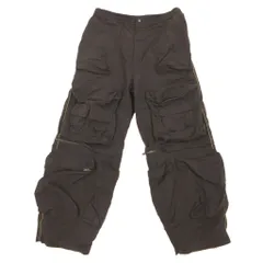 ディーゼル DIESEL カーゴパンツ タクティカル ロゴボタン 50 黒 ブラック /JS ■GY11のサムネイル