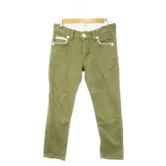 エドウィン EDWIN Exclusibe Vintage デニムパンツ ジーンズ サブリナ ヴィンテージ加工 S 緑 グリーン /MN20
