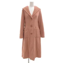 リリーブラウン Lily Brown 18AW フーデッドコート F ロング丈 ピンク /AEのサムネイル