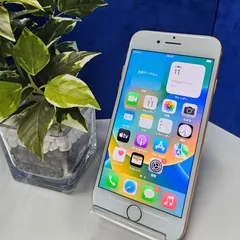 E2031【バッテリー新品】iPhone8 GOLD 64GB SIMフリー ガラスコーティング施工済み
