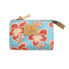 ヴィヴィアンウエストウッド Vivienne Westwood カードケース 小物入れ パスケース レザー ロゴ 花柄 オーブ マルチカラー ■GY18 /MQのサムネイル