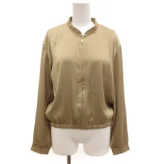 セオリー Theory ジャケット ブルゾン ジップアップ S ゴールドカラー /JS ■GY62