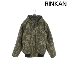 カーハート  016098-M カモ総柄ジップアップフーデッドブルゾン メンズ L