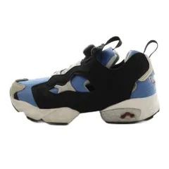 リーボック Reebok インスタポンプ フューリー INSTA PUMP FURY スニーカー US8 26cm 黒 ブラック 青 ブルー M48756 /SS ■OS