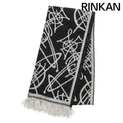 ヴィヴィアンウエストウッド オーブ総柄マフラー メンズ