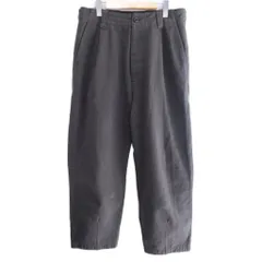 マーガレットハウエル MHL. 25AW FADED COTTON DRILL チノパンツ スラックス コットン L 灰 グレー 系 596-5240202 0223のサムネイル