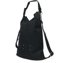 メゾンマルジェラ 11 Maison Margiela 11 美品 26SS High tech ROLL UP BACKPACK ロールアップ バックパック リュックサック 黒 ブラック SB1WA0015-P6763のサムネイル