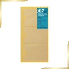 【新品】 トラベラーズノート リフィル 名刺ファイル 2冊パック レギュラーサイズ 0