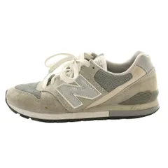ニューバランス NEW BALANCE 996 スニーカー US4.5 22.5cm グレー 白 ホワイト CM996GR2 /SS ■OS