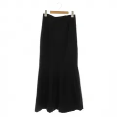 クラネ CLANE TUCK HEM VOLUME SKIRT タックヘム ボリュームスカート マーメイド 1 ブラック /ES ■OS