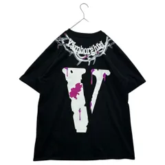 VLONE(ヴィーローン) JESUS front graphic TEE ジーザス フロント グラフィック Tシャツ 参考定価44440円 L ブラック イエス キリストのサムネイル