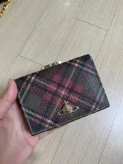 VIVIENNE WESTWOOD チェック 二つ折り財布