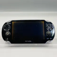 【通電確認済み】【ジャンク品】PlayStation Vita 本体 PCH-1100 ブラック SONY ソニー プレイステーション プレステ PS GK14