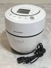 SHARP 水なし自動調理鍋 KN-HW10E-W 20年製 現状品のサムネイル