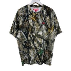 新品 Supreme Small Box Tee L Real Tree - メルカリ