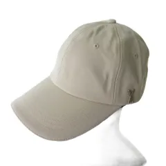 バザール VAR ZAR Silver stud over fit ball cap キャップ 帽子 ベージュ F