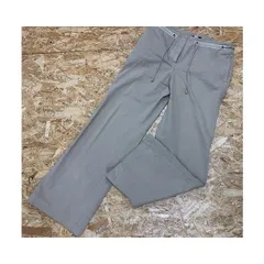 【中古】[印象BC] J.CREW J.クルー レディース サイズ2 ベージュカーキ系 綿100% パンツ ウエストに紐 ジップフライ ロング 無地 2のサムネイル