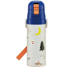 特価商品 スケーター(Skater) 水筒 子供用 直飲み 470ml めがねうさぎ 男の子 女の子 保冷専用 ステンレス 軽量タイプ waterbottle スポーツボトル キッズ こども 水瓶 SDC4-A
