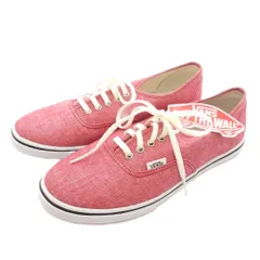 バンズ VANS スニーカー オーセンティック ローカット US6.5 コーラル /YJ ■FF
