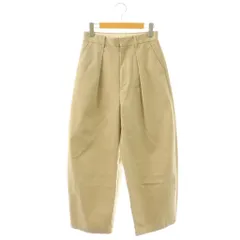 ジャーナルスタンダードレサージュ journal standard L'essage 25SS CP タックチノパンツ タック 36 ベージュ /HK ■OS