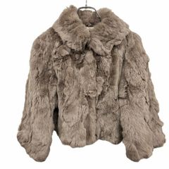 A.P.C. アーペーセー】ジップアップ ファーコート ブラウン - メルカリ
