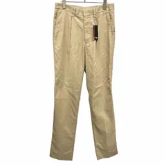 【新品/訳アリ】[印象NB] REGAL リーガル パンツ メンズ 79 ベージュ 綿×テンセル×ポリエステル×ポリウレタン ジップフライ わずかに起毛感あり 裾が未処理 1タック 無地のサムネイル