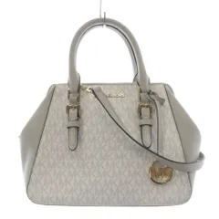 マイケルコース MICHAEL KORS シグネチャー 2WAY ショルダーバッグ ハンドバッグ グレー