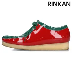 シュプリーム ×クラークス Clarks  Patent Leather Wallabee パテントワラビーシューズ メンズ 42