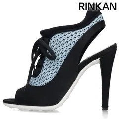 ミュウミュウ レースアップピンヒールシューズ レディース 34