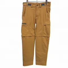 【中古】[印象AB] HELLY HANSEN ヘリーハンセン アウトドアパンツ レディース SS XS ブラウン ポリアミド×エラスタン ひざ下が脱着可 メッシュポケット リップストップ ストレッチ ジップフライ テーパード OBS オリンピック放送機構のサムネイル