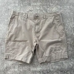 ポロラルフローレン チノショーツ W38 ベージュ Polo Ralph Lauren ハーフパンツ ショートパンツ 短パン メンズ ビッグサイズ 大きいサイズ 90s ストリート カジュアル アメカジ ワーク チノパン 太め ベーシック 古着 無地