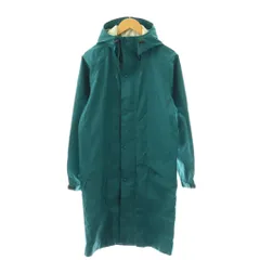 エルエルビーン L.L.BEAN GORE-TEX ナイロンレインコート ロング フード S グリーン /DO ■OS ■AD