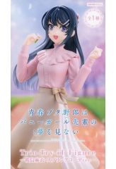 피규어 사쿠라지마 마이 [청춘 돼지 놈은 토끼 소녀 선배의 꿈을 꾸지 않는다] Trio-Try-iT Figure-사쿠라지마 마이·스프링 코데 ver.-