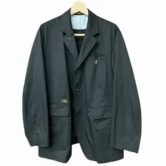 アンダーカバー UNDERCOVER T/C ツイルパッカリングルーズジャケット 黒 ブラック 3 L位 US1E4192-1のサムネイル