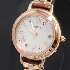 CITIZEN】シチズン wicca ソーラーテック ブレスライン バングル 
