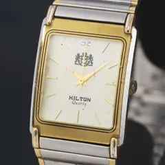 QZ 石付 Hilton 7756.GCB ゴールド文字盤 レディース腕時計 2000000 NSK KRKのサムネイル
