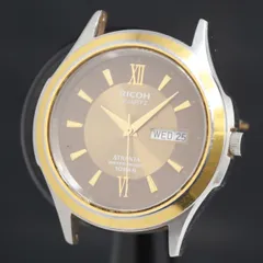 QZ リコー アトランタ ゴールド文字盤 デイデイト レディース腕時計 2000000 NSK KRK