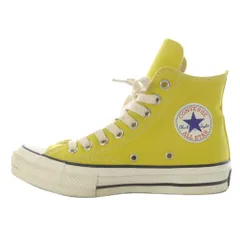 コンバース CONVERSE アディクト CHUCK TAYLOR CANVAS HI スニーカー ハイカット キャンバス US5 イエロー 1CL573 /YO22 ■SH