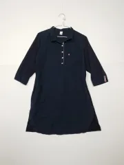 HongCho 三本ストライプ ネイビー シャツ ONE PIECE ㅡ0150