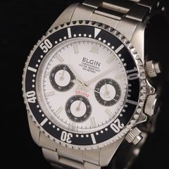 ELGIN エルジン クロノグラフ デイトナスタイル 腕時計 FK-1059-F 