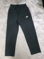 ナイキ フレンチテリー クラブ オープンヘム パンツ ブラック s