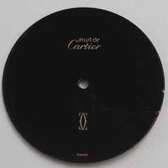 卡地亞 Must de Cartier 黑色錶盤 僅錶盤 男士腕錶 2000000 NSK NKJ