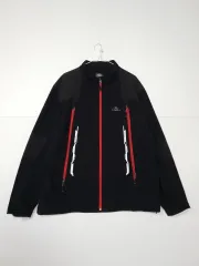 RUISSIOUR ブラック メンズ ウィンドブレーカー ジャケット ㅡ0158