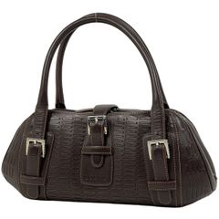 バッグ GUAPI Cocoa Brown Mini Duffle Bag ココアブラウンミニダッフルバッグ – GUAPI CLOTHING FZ-LLC