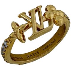 ✨極美品✨ルイヴィトン リング LVアイコニックM1461ストーン XS