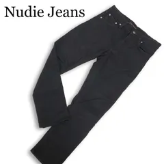Nudie Jeans ヌーディージーンズ 【Lean Dean】 ストレッチ スリム ブラック デニム パンツ ジーンズ Sz.28　メンズ 黒