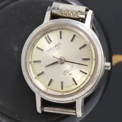 手巻き セイコー Salvia スペシャル 23石 1144-0010 シルバ―文字盤 レディース腕時計 2000000 NSK KRK
