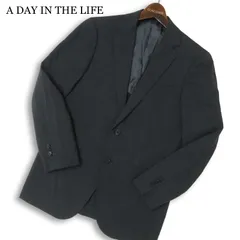 A DAY IN THE LIFE ユナイテッドアローズ 春夏★ 背抜き CORDURA combat wool テーラード ジャケット Sz.44 メンズ